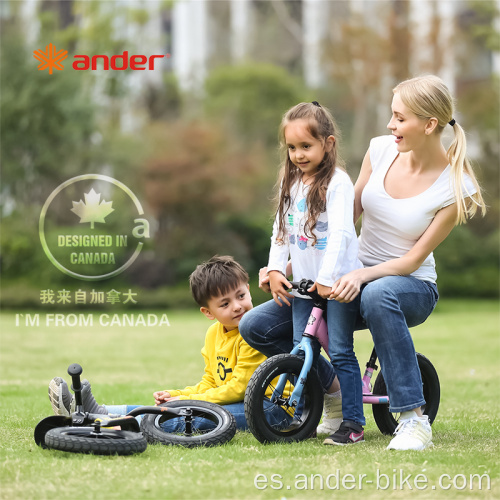 Bicicleta de equilibrio para niños con marco de aleación sin pedal